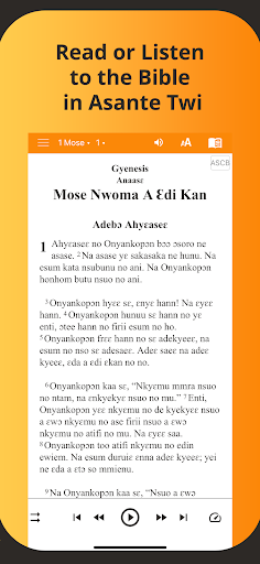 Android application Asante Twi Bible screenshort