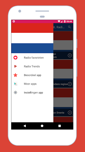 Android application Radio Netherlands: NL Radio FM screenshort