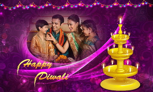 Happy Diwali Photo Frames: Diw Screen 3