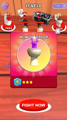 Toilet Monster: Merge Battle - Screenshot 2