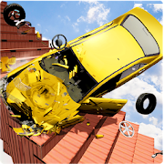 Beam Drive Crash Death Stair Car Crash Simulator