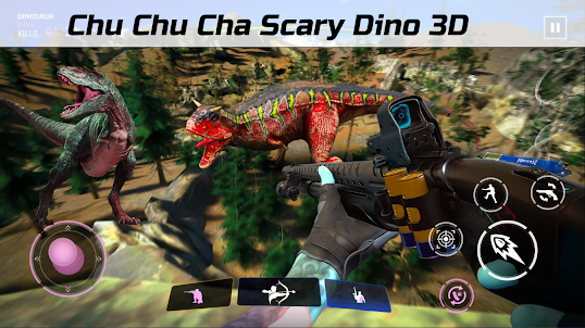 Chu Chu Cha Scary Dino Hunting