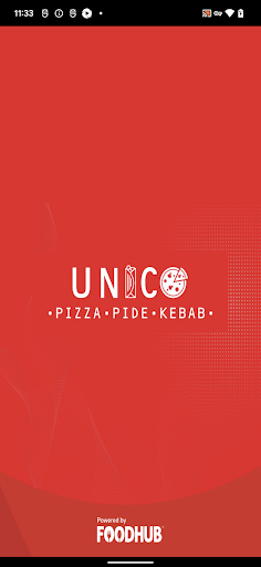Android application Unico Pizza and Kebab screenshort