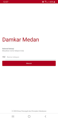 E-Damkar Medan Screen 2