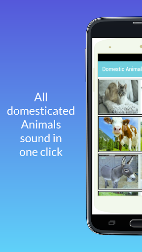 Android application Domestic Animals Sound screenshort
