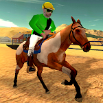 Cover Image of Unduh Ind Vs Pak Horse Racing 3D : D  APK