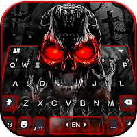 Тема для клавиатуры Zombie Skull