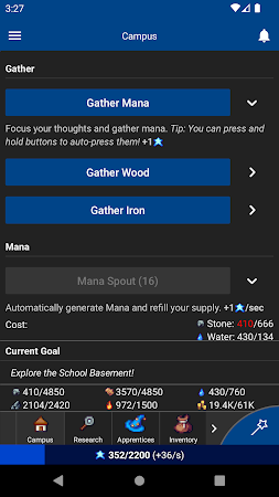 Game screenshot Magic Research - Demo hack