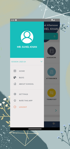 Tribhuvan Academy - PARENT APP Screen 2