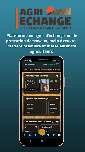 Android application AgriEchange screenshort