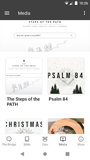 The Bridge Bible Church App Screenshot