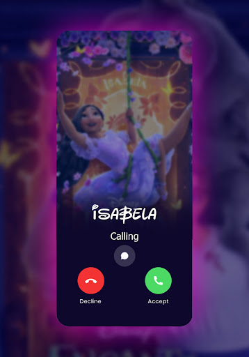 Isabela Fake Video Call Screen 3