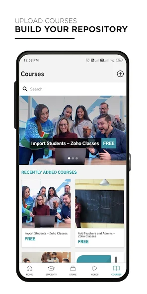 Zoho Classes - Online Video Courses & Assignments.