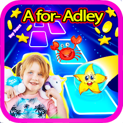 a for Adley Piano Music icon