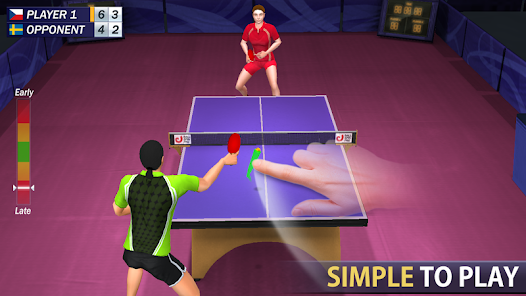 JEU DE TENNIS DE TABLE PING PONG