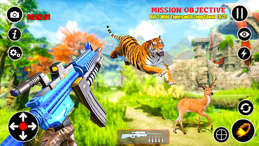Android application Wild Animal Hunt Shooter Games screenshort