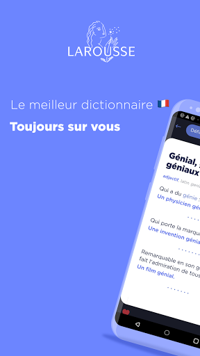 Android application Dictionnaire Larousse français screenshort