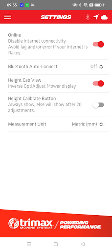 Trimax Connect Screen 3