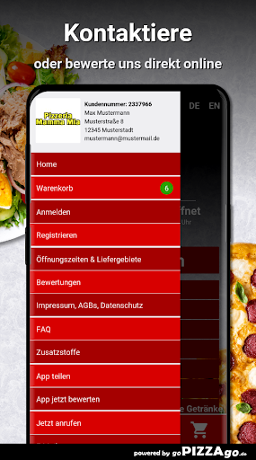 Pizzeria Mamma Mia Meiningen Screen 3