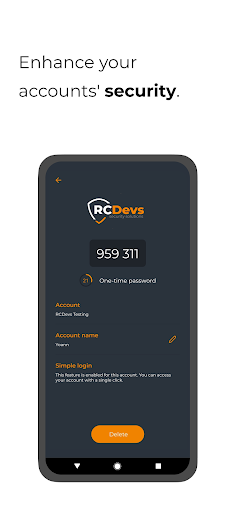 OpenOTP Token Screen 3
