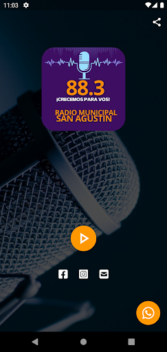 Radio Municipal San Agustín Screen 3