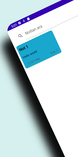 Android application Notly - Kolayca Not Al screenshort