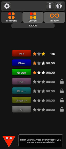 Android application It's Not Red screenshort