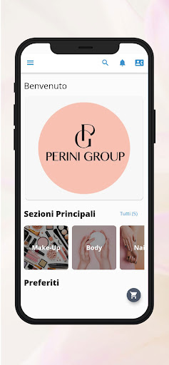 Android application PERINI GROUP screenshort