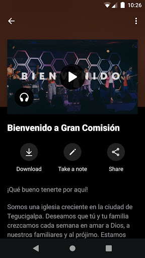 Gran Comisión Tegucigalpa Screen 3