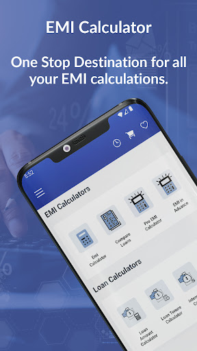 Android application EMI Calculator screenshort