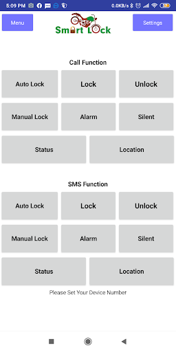 Android application Smart Lock BD screenshort
