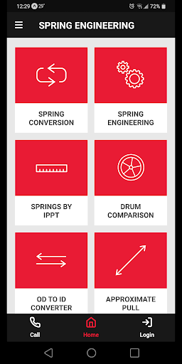 Android application SSC Spring Engineering screenshort
