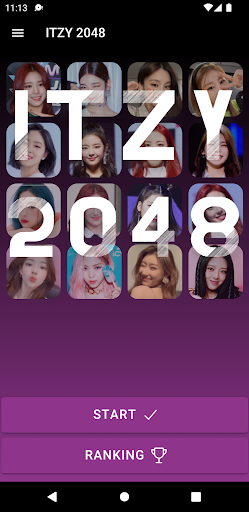 Android application ITZY 2048 Game screenshort
