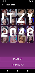 Captura de Pantalla 1 ITZY 2048 Game android