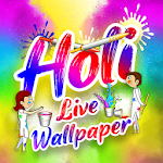 Cover Image of Baixar Papel de parede animado feliz Holi  APK