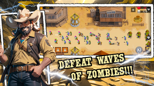 Android application Zombie Wave Defense: Tower RPG screenshort