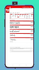 Captura de Pantalla 3 DA FONT PRO - fonts downloader android