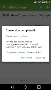 MP3 Video Converter Screenshot