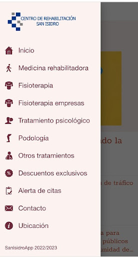 Android application SanIsidroApp screenshort
