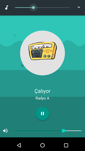 Android application Radyo AS screenshort