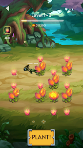 Dragon Eat Flowers Merge