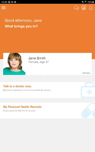 MedAtWork Screen 2