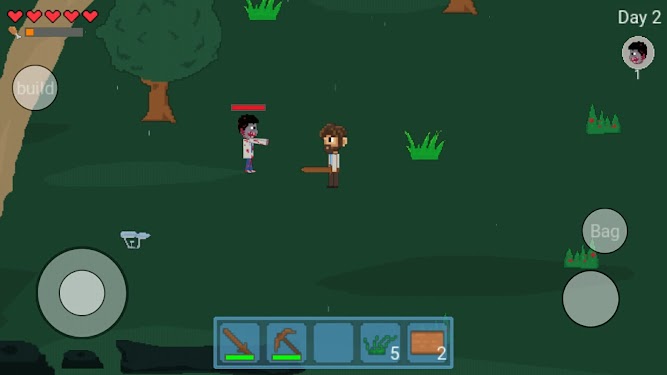 #2. Zombie Forest - Survival build (Android) By: bitfish game