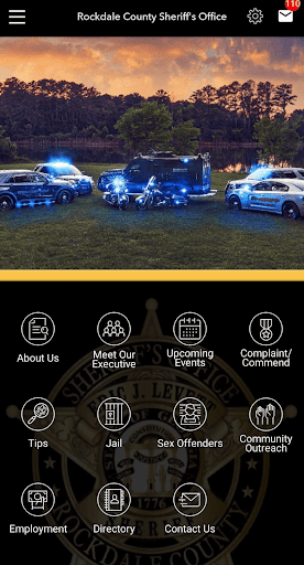 Android application Rockdale Sheriff's Office screenshort