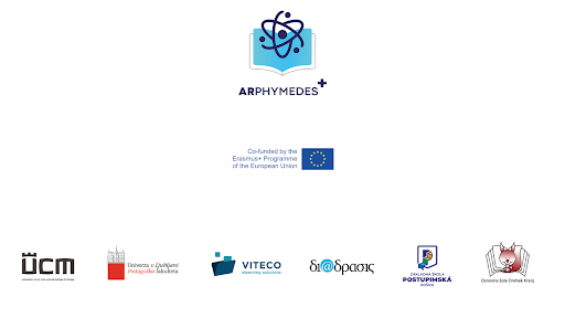Android application ARPhymedesPlus StudentBook screenshort