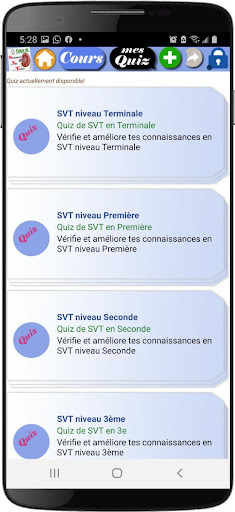 Cours de SVT Screenshot 3 - AppWisp.com