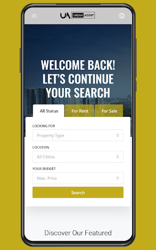 Android application Urban Agent screenshort