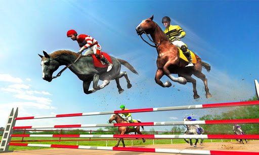 Télécharger Horse Riding Rival: Multiplayer Derby Racing APK MOD (Astuce) screenshots 4