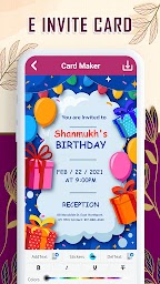 E Invite Card