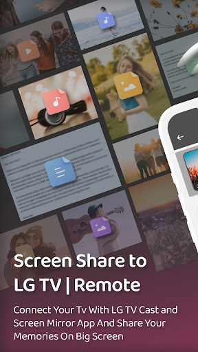 Android application Screen Share to LG TV screenshort